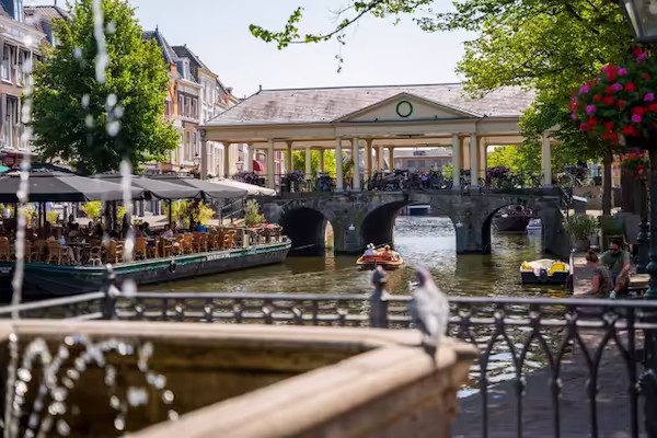 The Koornbrug in Leiden, near the butter and fish markets